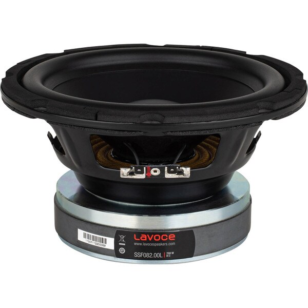 Main product image for LaVoce SSF082.00L 8" Paper Cone Subwoofer 293-784